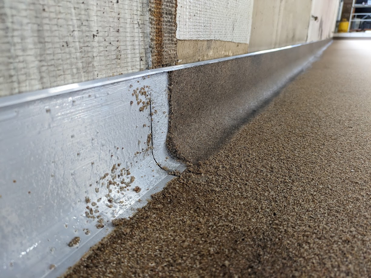 Sol résine industriel